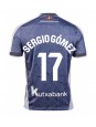 Real Sociedad Sergio Gomez #17 Venkovní Dres 2025-26 Krátký Rukáv Real Sociedad Sergio Gomez #17 Venkovní Dres 2025-26 Krátký Rukáv